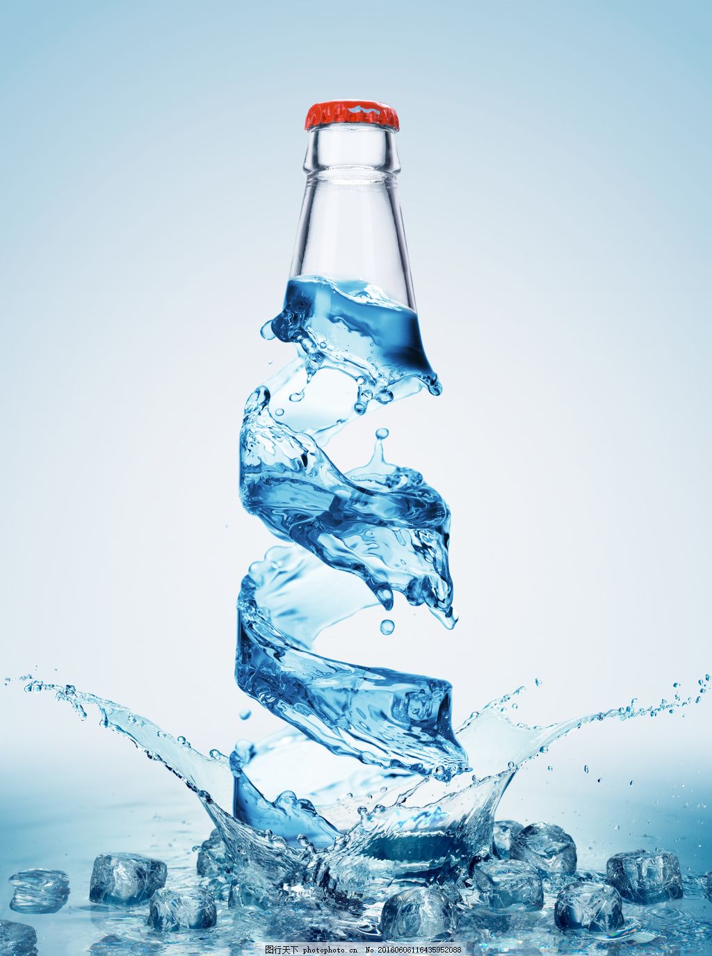 創(chuàng)意礦泉水廣告背景圖片軟件開發(fā)指南
